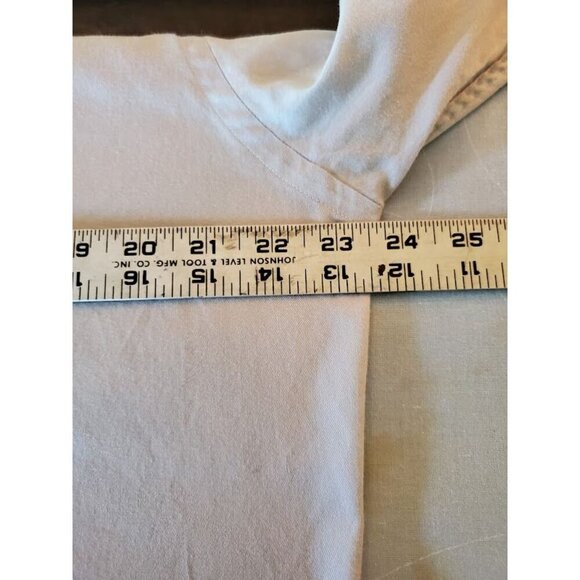 Calvin Klein Men's Light Gray Dress Shirt 16 32/33 Cotton Blend - Picture 6 of 7